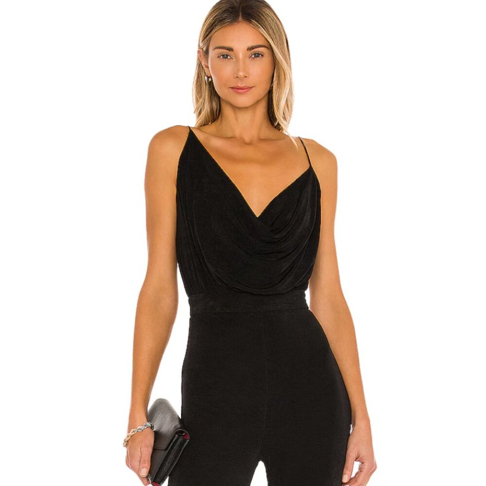 *BRAND NEW* MISHA BRAND MOIRA PANTSUIT IN BLACK SIZE 8
